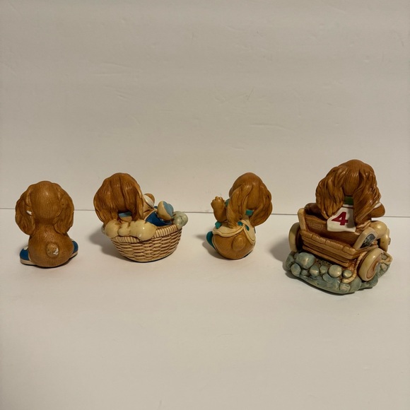 Rare Vintage Pendelfin Rabbits - Set of Four, Made in England - Picture 2 of 16